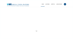 Desktop Screenshot of bellavistawaters.com.au
